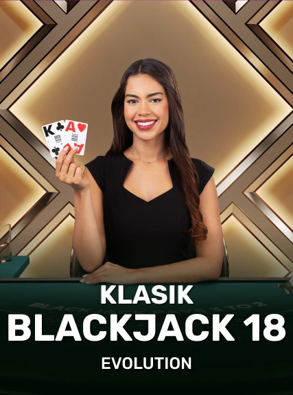 Klasik Blackjack 18 game tile